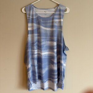 Puma 526640-47 Mens XL Raceday Ultraspun Graphic Runniing Singlet Cool Weather